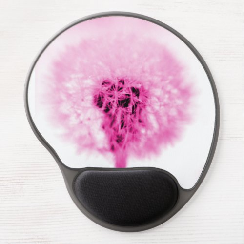 Pink Dandelion Gel Mouse Pad