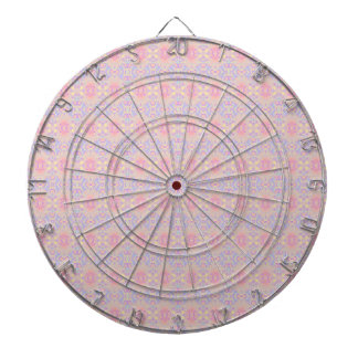 pink dart board