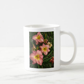 Pink Daylilies Coffee Mug
