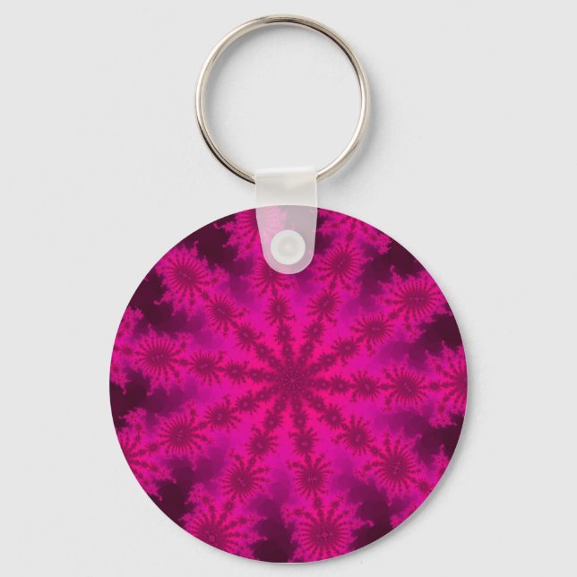 Pink Decasteer Keychain (Front)