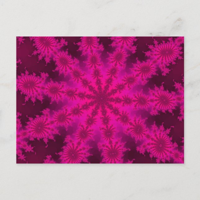Pink Decasteer Postcard (Front)
