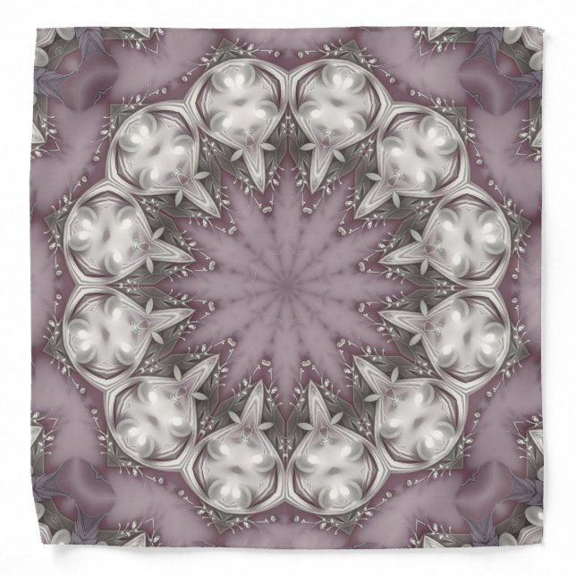 Pink Decorative Bandana (Front)
