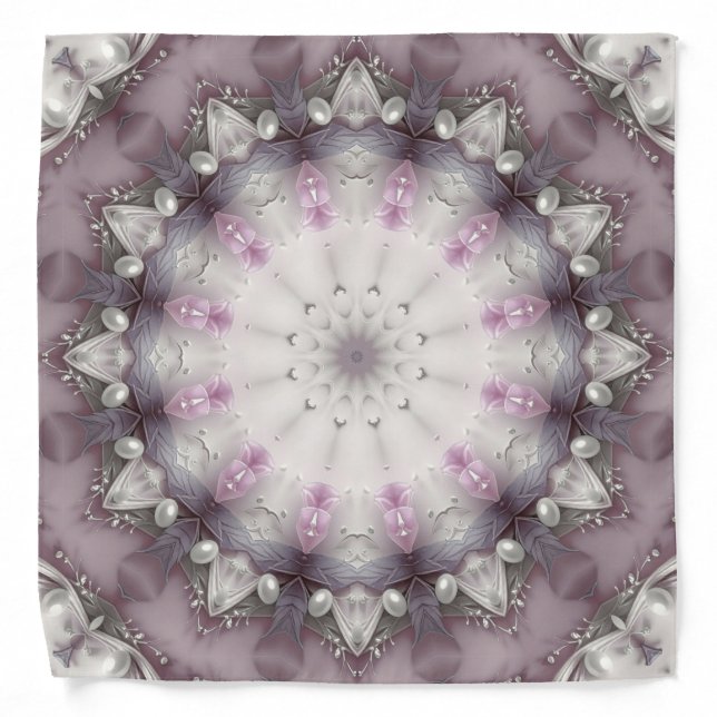 Pink Decorative Bandana (Front)