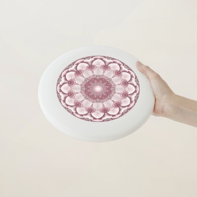 Pink Decorative Frisbee (In Hand)