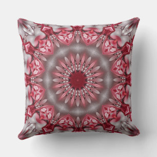 Pink Decorative Holiday Throw Pillow