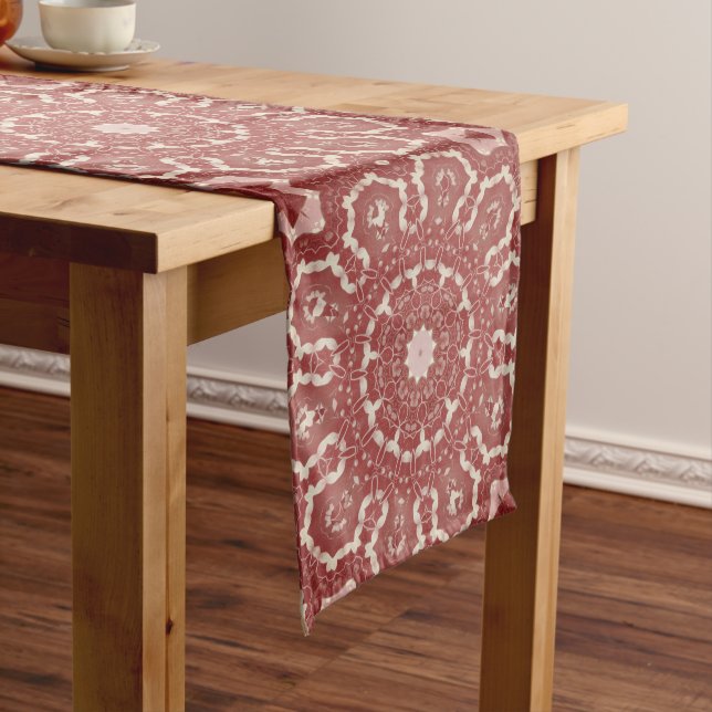 Pink Decorative Table Runner (In Situ)