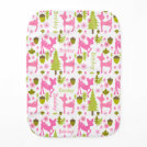 Pink Deer Personalized Burp Cloth Pink Deer Personalized Burp Cloth