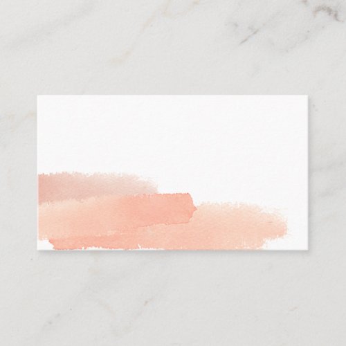 Pink delicate watercolor simple Wedding Table  Pla Place Card