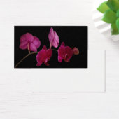 Pink Dendrobium Orchid on Black - Customized (Desk)