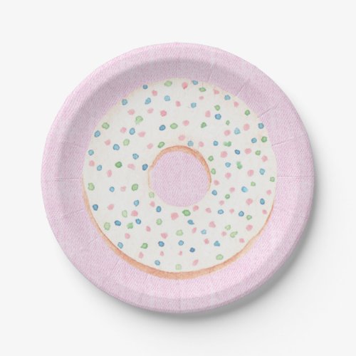 Pink Denim Baby Shower or Girl Birthday Party  Paper Plates