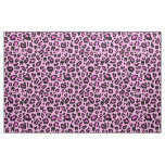 Pink Dental leopard print Fabric