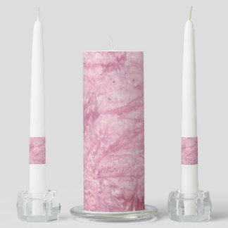 Pink Design Unity Candle Set