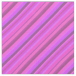 Pink diagonal stripes fabric