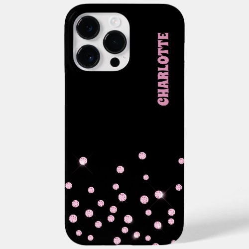 Pink Diamond Confetti  Case_Mate iPhone 14 Pro Max Case