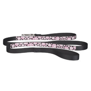 Pink Diamond Gemstones Glam Pet  Leash