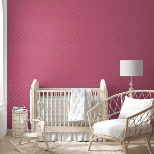 Pink Diamond Lattice Wallpaper
