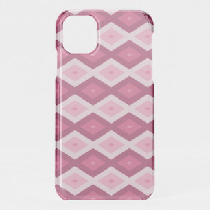 Pink diamond pattern iPhone 11 case