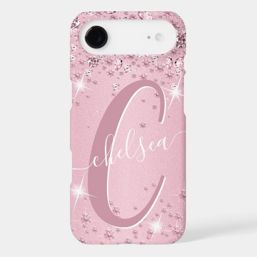 Pink Diamonds - Personalized iPhone 17 Air Case