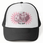 Pink Dice Trucker Hat