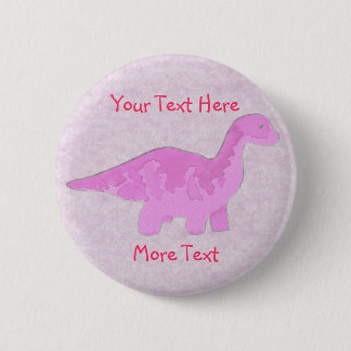 Pink Dino Button