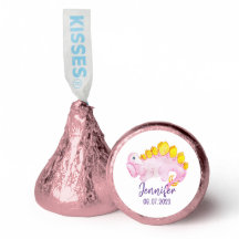 Pink dinosaur Hershey's Candy Favors