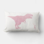 Pink Dinosaur Pillow - Girl Dinosaur Nursery Decor at Zazzle