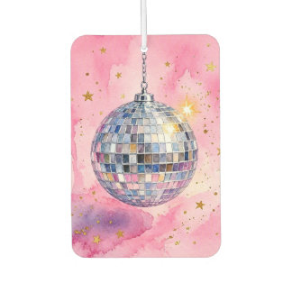 Pink Disco Ball Air Freshener. Freshener