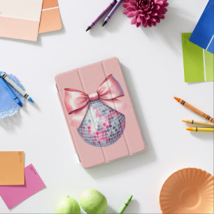 Pink disco ball iPad mini cover