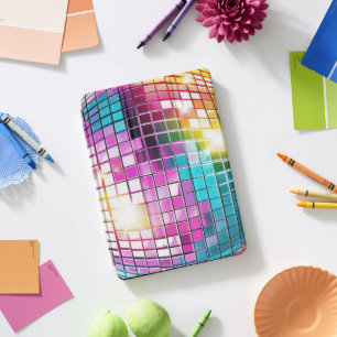 Pink Disco Ball Pattern iPad Pro Cover