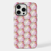 Pink Disco Ball Pattern