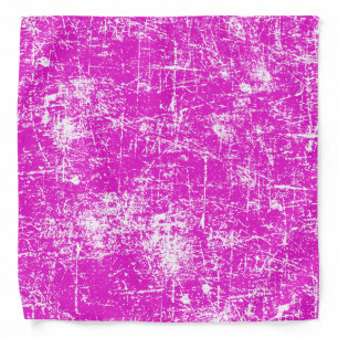 Pink Distressed Bandana