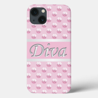 Pink Diva iPhone 13 Case