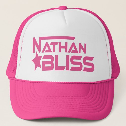 Pink DJ Nathan Bliss Trucker Hat