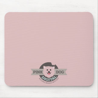Pink Dog Digital Mousepad