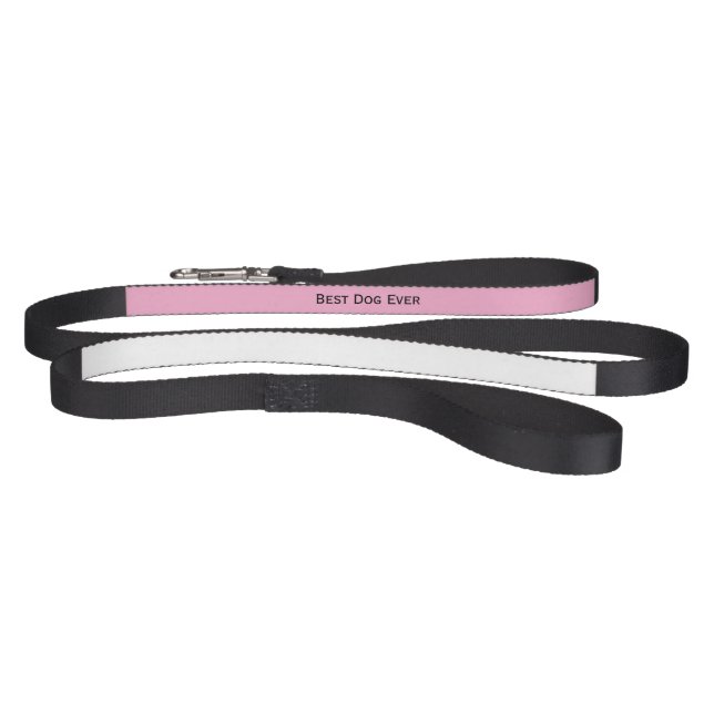 Pink dog harness - best dog ever pet leash (Full)