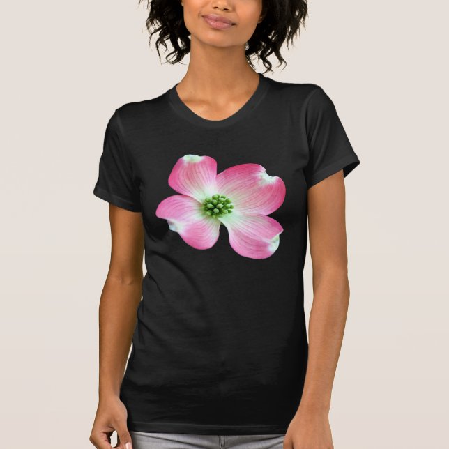 Pink Dogwood Bloom T-Shirt (Front)
