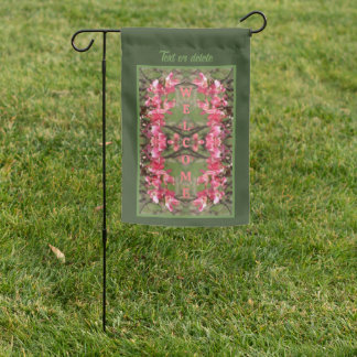 Pink Dogwood Flower Blossoms Painting Personalized Garden Flag