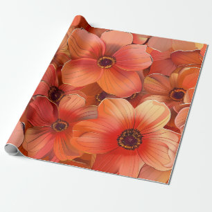 Pink Dogwood Wrapping Paper
