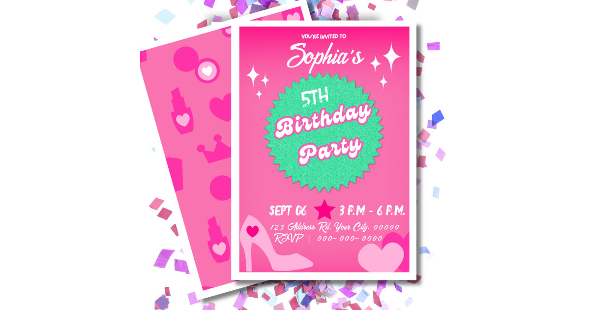 Personalised Gabby's Dollhouse Birthday Invitations, 16 Invites &  Envelopes, Add Your Name & Age, Invitations