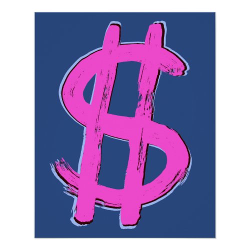 Pink Dollar Sign