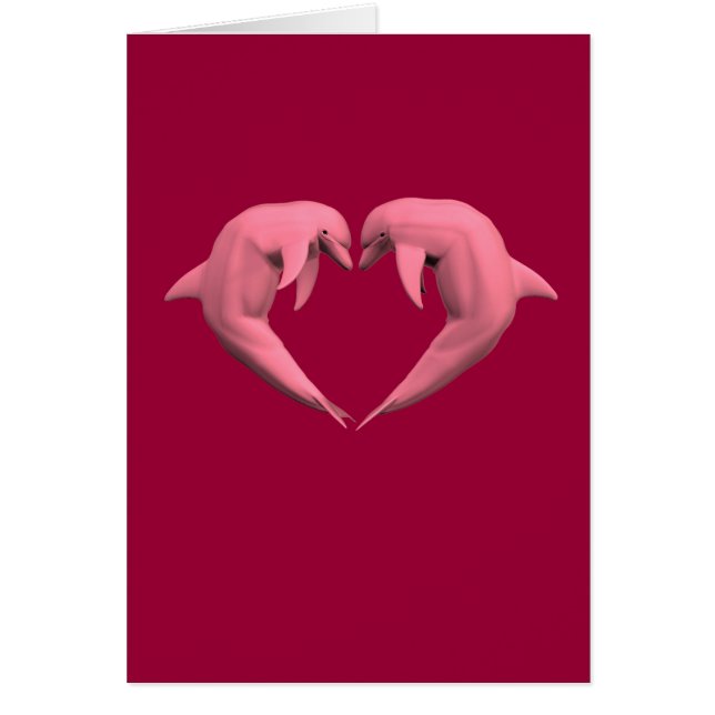 Pink Dolphins Cards (Front)