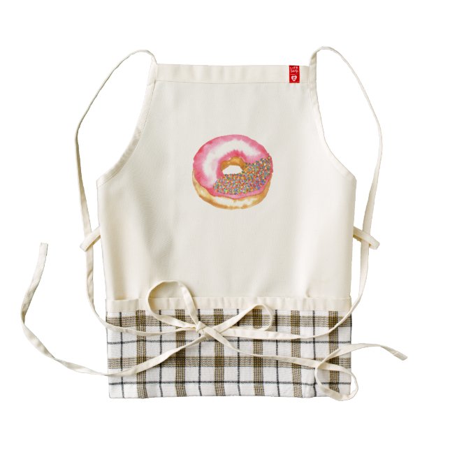 Pink Donut Apron (Front)