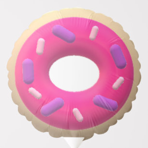 Pink Donut Balloon
