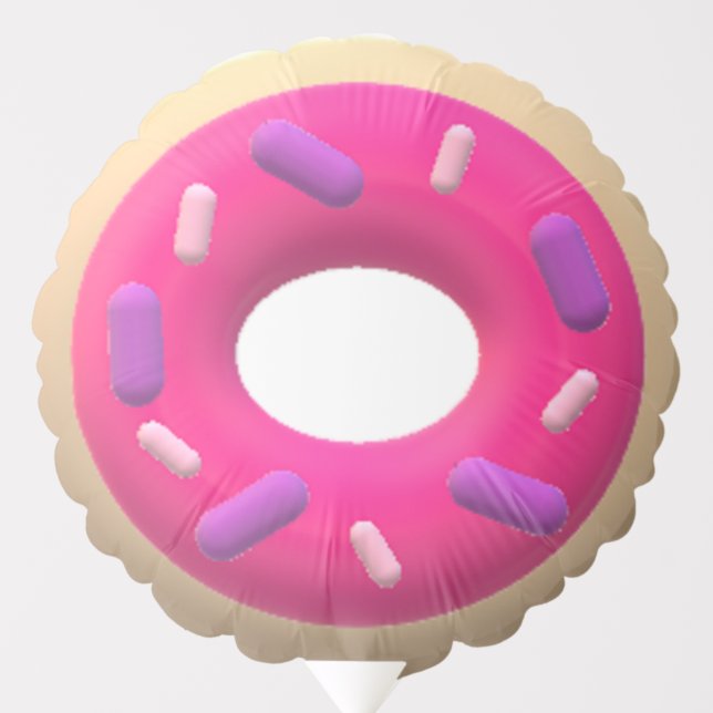 Pink Donut Balloon (Front)