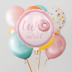 Pink Donut Birthday Balloon