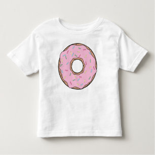 Pink Donut, Doughnut, Frosting, Icing, Sprinkles Toddler T-shirt