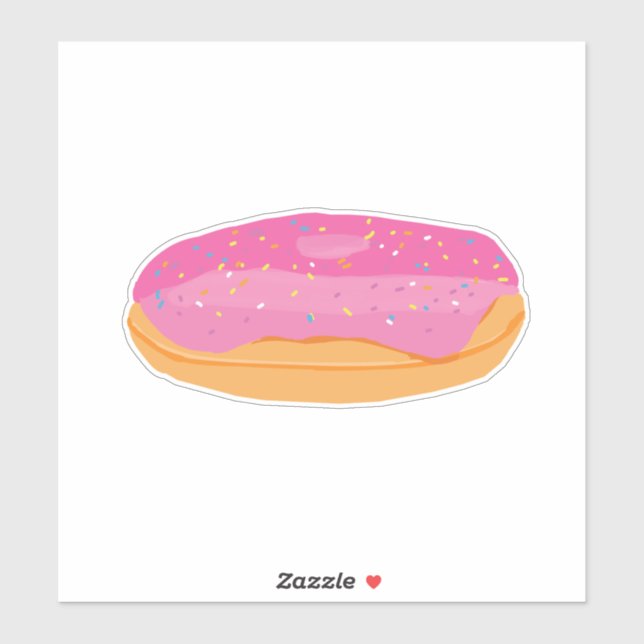 Pink Donuts Sticker (Sheet)