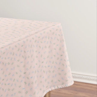 Pink Doodle Pattern Tablecloth