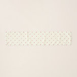 Pink Dots Long Chiffon Scarf<br><div class="desc">Pink dots long chiffon scarf. Design by Claudine Boerner.</div>