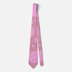 Pink dots tie